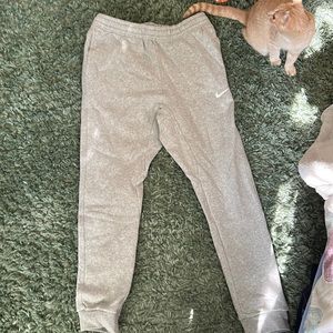 Grey Nike slim fit sweatpants